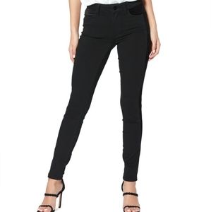 Paige x Anthropologie Hoxton Velvet Black Jeans